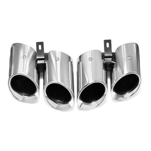 Silencieux d'échappement Panamera 971 noir quatre sorties GTS Silver