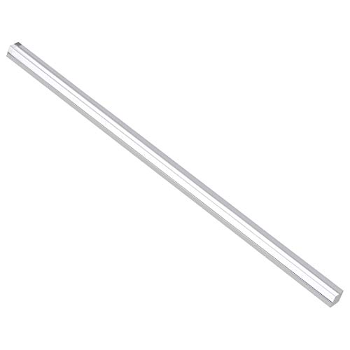 Image of uxcell Acrylic Square Rod,Clear,8mmx8mmx250mm Solid Plastic PMMA Bar Stick