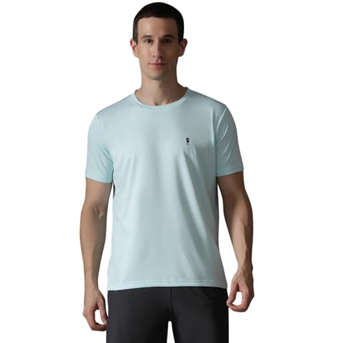 Image of EPPE Men's Round Collar T-Shirt | Regular & Dry Fit Summer Stylish Casual Tee | Polyester Half Sleeve T-Shirts for Men.