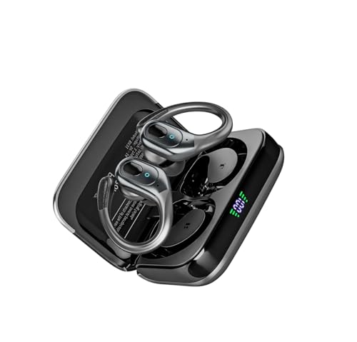 sajawass Wireless Earbuds with 75Hrs Playtime, Reddish Brown