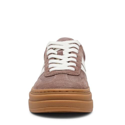 Steve Madden Steve Madden Women's Dodge Sneaker, Taupe Multi, 7