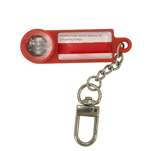 CashMuch Probador de rotación de bomba de circulación con detector de campo magnético de CA para sistema de calefacción, herramienta de diagnóstico de válvula solenoide para fontaneros y contratistas