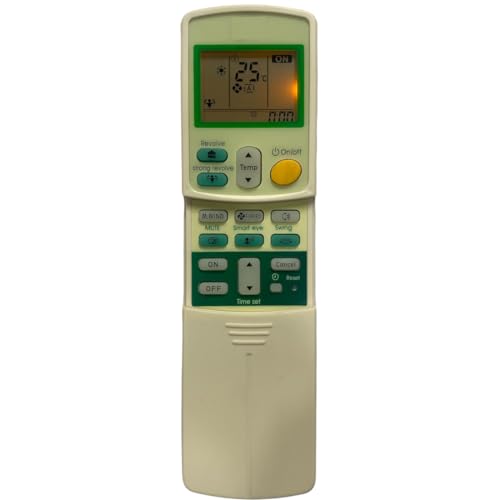 Image of Upix AC Remote No. 59 (with Backlight), Compatible /Replacement for Daikin AC Remote Control (Exactly Same Remote Will Only Work)