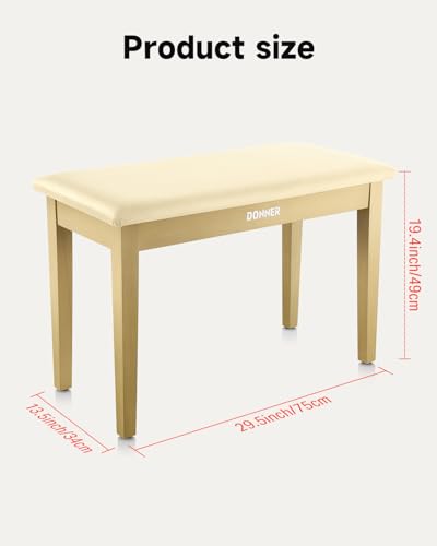 Professional Piano Bench Storage Seat