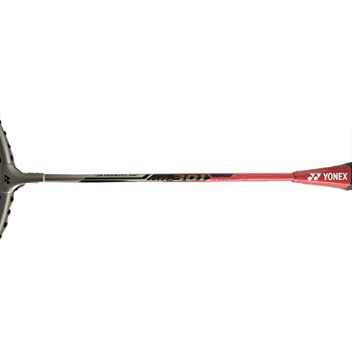 Image of Yonex GR 301 and Mavis 10 Aluminum Strung Badminton Racquet(Red) with Head Cover