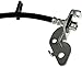 Dorman H621461 Front Passenger Side Brake Hydraulic Hose Compatible with Select Ford Models