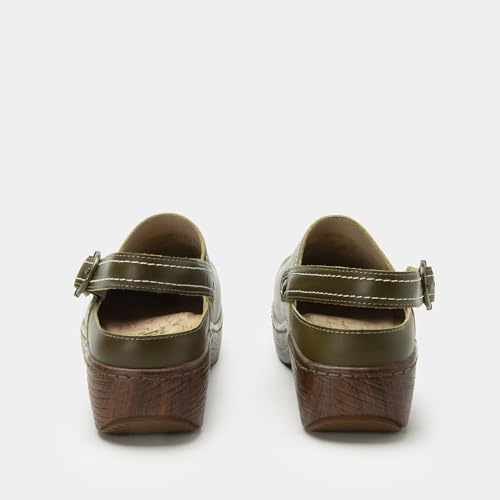 Image of Alegria Women's Olie Slingback Clog Leather Slide