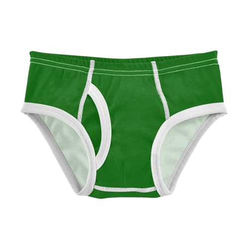 ODAWA Boys Cotton Briefs Underwear Dark Green Kids Underwear Boy Briefs Size 8