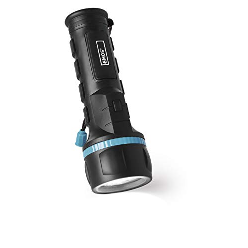 Emos LED de plástico Linterna 3 x LED, para 2 x D, HL de r0217 – 2d