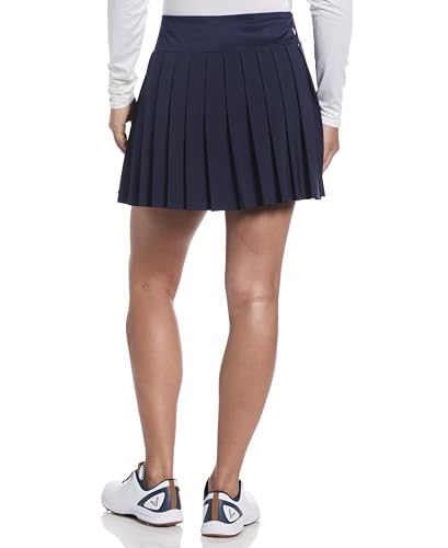 Callaway Women's 16" High Waist Solid Golf Skort with Pleats, Moisture-Wicking Stretch Fabric, Truesculpt Slimming Technology2