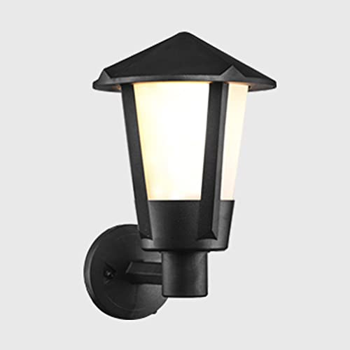 Luminaire mural en verre et métal noir au design géométrique épuré