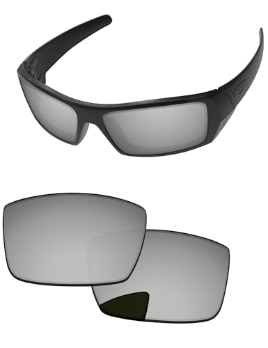 Image of Replacement Lenses for Oakley Gascan OO9014 60mm Sunglass - Precision Fit, UV Block & Impact Resistant