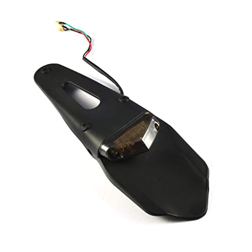 pslcustomerservice Motorcycle Rear Fender Brake Tail Light For Dirt Bike Dual Sport Motocross Off-Road (Smoke)