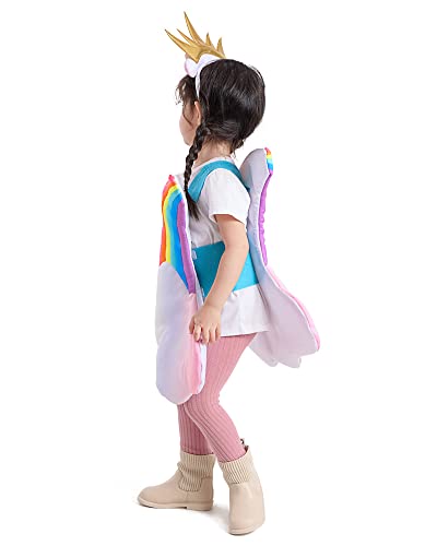 Disfraz infantil con luces de arcoíris y sol miniatura 4
