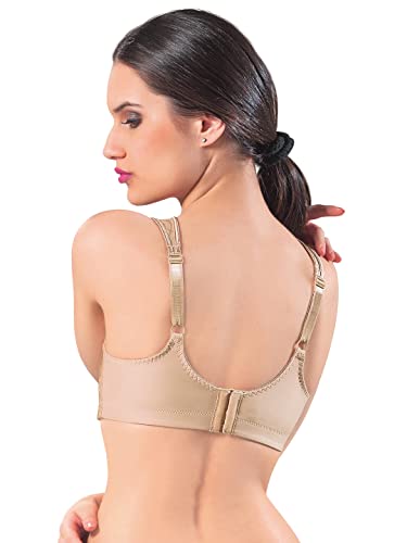 Image of Dazzle 61827 Women's Non Wired Non Padded Bra (Natural Skin 32E)