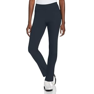 PGA TOUR Women’s Pull-on Golf Pant with Tummy Control (Size X-Small-5X)