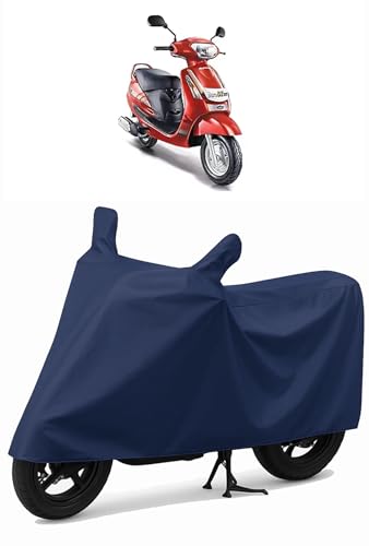 Image of CoverRide Heavy Duty Waterproof Scooty & Bike Cover for Mahindra Duro - UV Resistant, Dustproof & Rain Protection, All-Weather Outdoor Cover for Bikes & Scooty with Buckle Straps