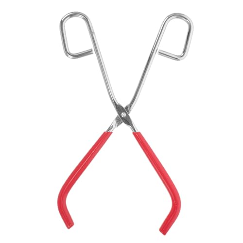 CIYODO Round Steel Chrome Flask Clamp Test Tube Clamp for Laboratory Condenser Tube Clip Flask Tong