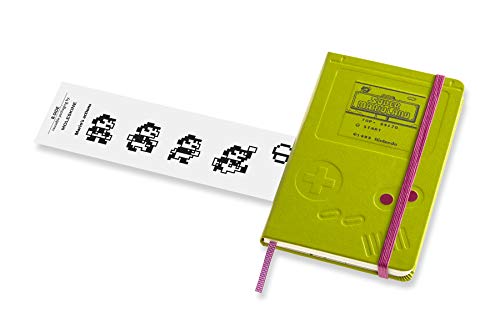 Moleskine Ltd. Edition Notebook, Super Mario, Game Boy / Green, Pocket, Ruled Hard Cover (3.5 x 5.5)
