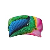 Comic-Muster Unisex sportlicher Sonnenhut - verstellbare Baseballmütze für Freizeit und Outdoor-Aktivitäten, Angelhause, bunte Blumen und Vogel, eine Größe, Bunte Blumen und Vogel, one size, Bunte