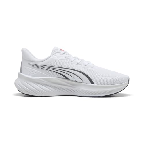 Puma Unisex Pounce Lite Puma White-Ultra Red-Red Rhythm 4 37