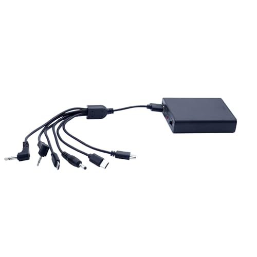 aeobdai External Power Box for Security Cabinet 6 in 1 Emergency Backup Battery Box for Electronic...