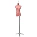 Barture Mannequin De Couture Buste De Femme Réglable en Hauteur Enfichable Aiguille Matériau en Mousse Solide 4 Coloris Utilisé for Les Vêtements Afficher (Color : D)