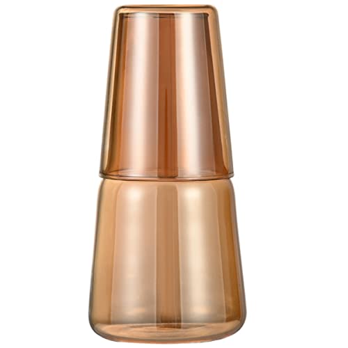 Sizikato juego botella y vaso vidrio borosilicato 26 oz