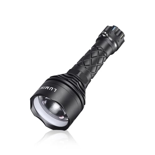 LUMINTOP LEP Rechargeable Tactical Flashlight, Thor 3 400 lumens Output and a 2,500 Meters Distance LEP Light