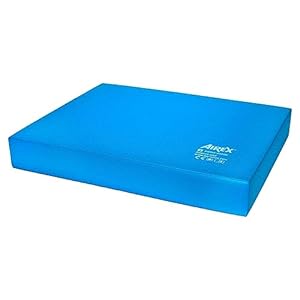 Airex Balance Pad Foam Board Stability Cushion Exercise Trainer for Balance, Stretching, Physical Therapy, Mobility, Rehabilitation and Core Strength Training 16 x 20 x 2.5, Blue