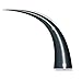 Cowles Custom - Black Finish, 1 in by 12 ft, Premium Universal Body Molding for All Vehicles - Easy Install, UV Protected, Long Lasting Flexible PVC