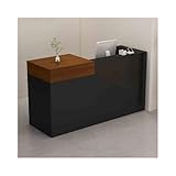 Rezeptionstisch mit Schublade, für Kasse, Büro, Einzelhandel, Schönheitssalons, Friseurläden – 90 cm linkes Design für Damenbekleidungsgeschäfte