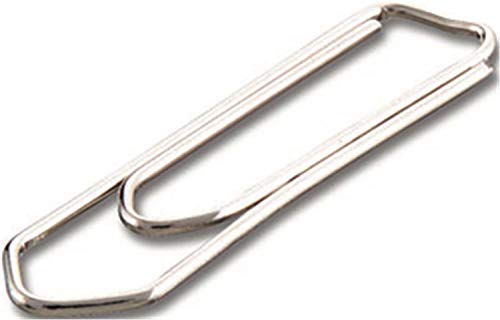 Maped - Boîte de 1000 trombones - Attaches lettres nickelées - 30 mm - Coloris : Gris Argenté - Boîte de 1000 322230