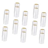 OSOLADY 50個 透明ワイン瓶密封膜 熱収縮キャップ 耐久プラスチック製 隙間なく密着 ボトル保護用 ワインセラーや飲食店向けシーリングカバ