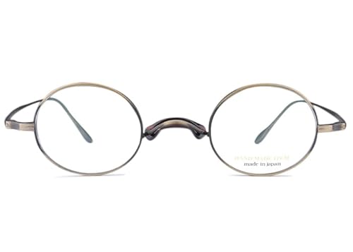 ノヴァ NOVA h-428 一山 メガネ めがね 眼鏡 フレームのみ (c.5 アンティークゴールド)