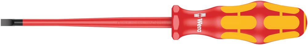 Wera 5Mm X 125Mm Kraftform Slim Vde Insulated Slotted Screwdriver - 160 Is