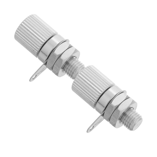 TOYZFRIENDY 2個 全属銅製バインディングポストスピーカー端子 規格 高耐久バナナプラグ対応オーディオアンプ接地テスト端子