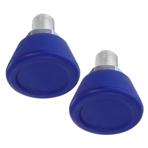 GALPADA 2Pcs Roller Skate Toe Stopper Brake Pad Replacement Lightweight and Durable Jam Plugs for Skates Reliable Braking Force for Skating Safety