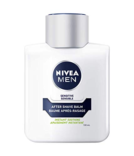 NIVEA FOR MEN Sensitive Post Shave Balm 3.30 oz (Pack of 4)
