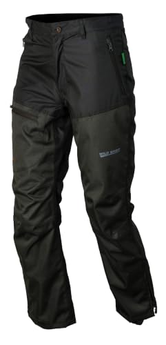 Pantalon de chasse ripstop Somlys Wild Spirit vert imperméable et ultra résistant aux ronces