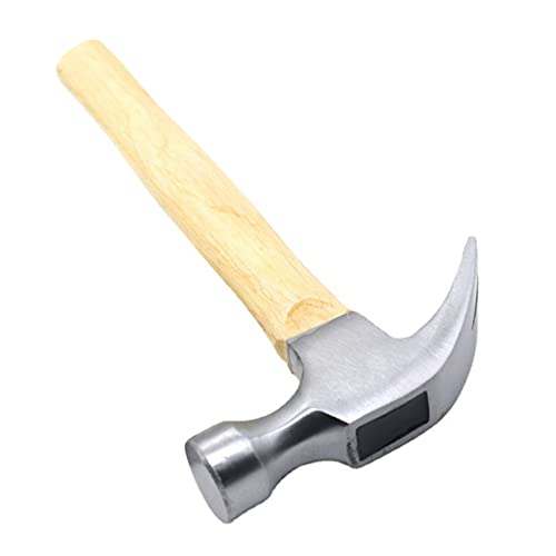 Marteau à Griffes, Marteau à Griffe à Haute Tête en Acier en Carbone Poignée en Bois Facile à Utiliser le Marteau pour la Décoration de la Maison en Menuiserie, Hammermallet