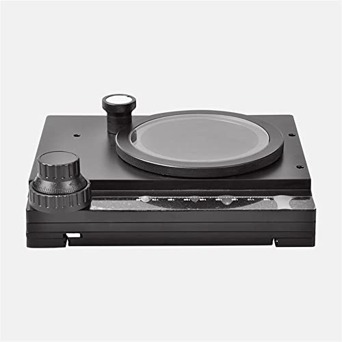 Microscope Rotatable XY Fine-Tuning Loading Table Microscope Universal Precision Loading Mobile Platform