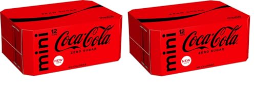 Coca-Cola ZERO SUGAR 2x Mini-Dosen 12x 150ml (3600ml) - Portions Dosen Coca-Cola ZERO SUGAR 2x Mini-Dosen 12x 150ml (3600ml) - Portions Dosen