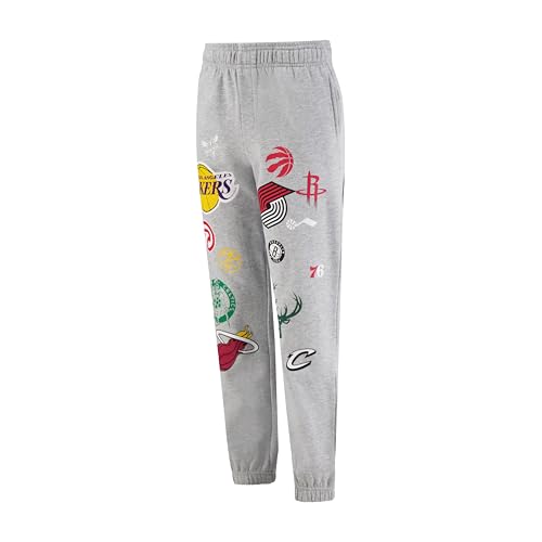Image of Ultra Game Youth NBA Official Multi-Team Super Soft Hoodie Sweatshirt & Joggers Sweatpants Set