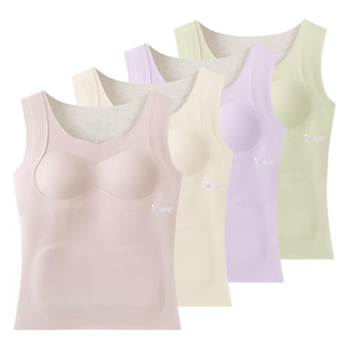 Maillot de corps thermique fille 8-18 ans avec brassière débardeur chaud
