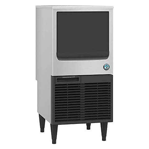 Hoshizaki KM-81BAJ 17.75-Inch Air-Cooled Undercounter Crescent Cube Ice Machine Maker with 38 lb. Storage Capacity, 86 lbs/Day, 115v, NSF Cover
