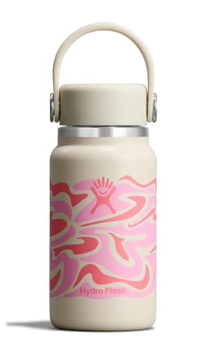 Image of Hydro Flask Micro Bottle - Insulated Mini Leak Proof Flask for Purse or Pocket in 6.7 Oz Callie Pink