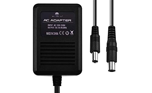 Miniatura 2 de WiCareYo AC Power Adapter Wall Charger Power Supply with AV cable for NES SNES Genesis1