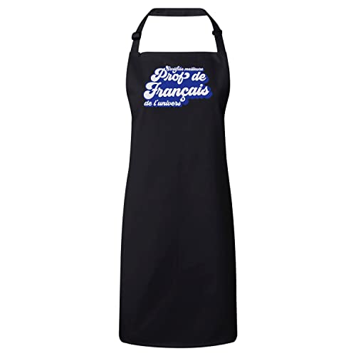 Tablier Cuisine Prof de Francais pour les Repas d'Enseignant