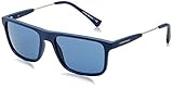emporio armani sonnenbrille (ea 2051) Nicht Polarisiert Emporio Armani Herren 0EA4151 Sonnenbrille, Blue/Blue, 56/18/145